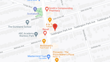 The Teddington in google map