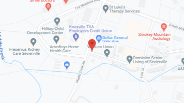 Spring Arbor of Sevierville in google map