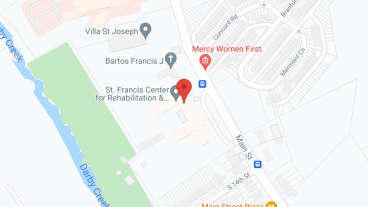 St. Francis Center for Rehabilitation & Healthcare in google map
