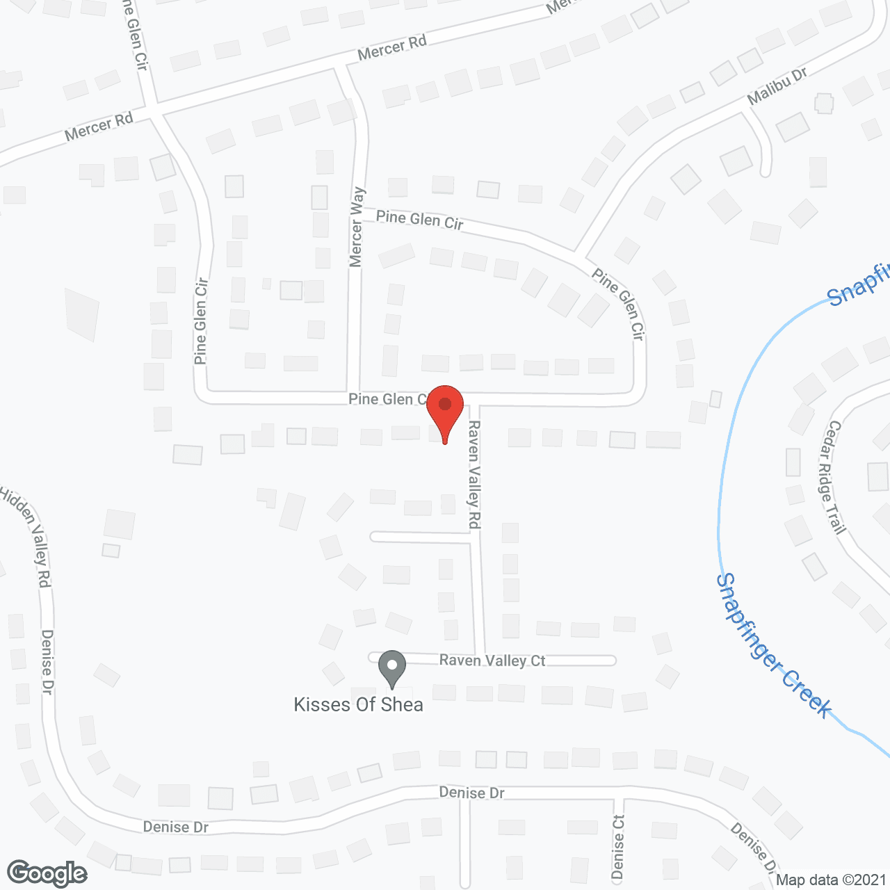 Young at Heart Place in google map