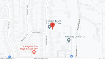 A Caring Touch Board and Care in google map