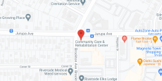 Community Care & Rehab Ctr in google map