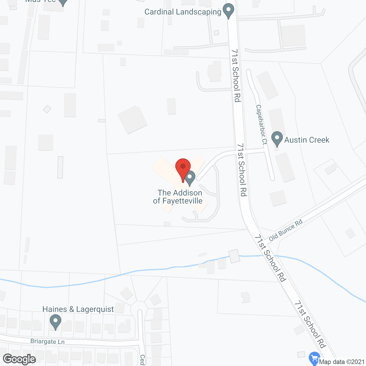 TerraBella Fayetteville in google map