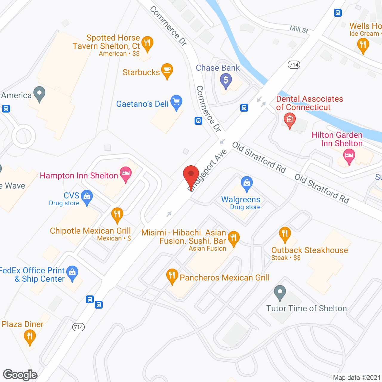 Benchmark Senior Living at Split Rock in google map