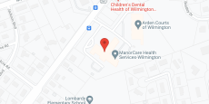 Wilmington in google map