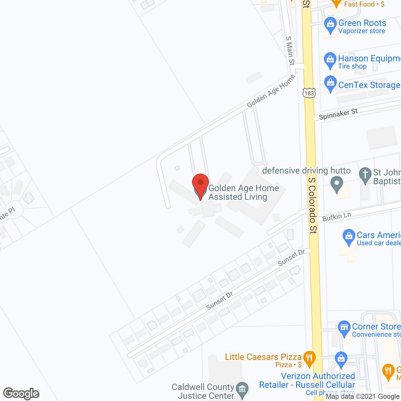 Golden Age Home Assisted Living in google map