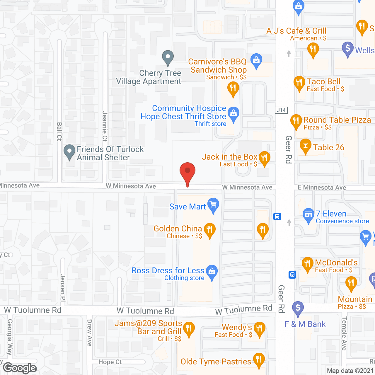 Arbor Manor Senior Cottage Apartments in google map