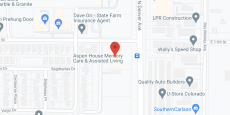 Aspen House in google map