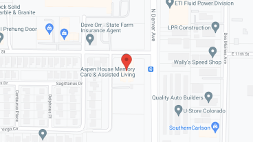 Aspen House in google map