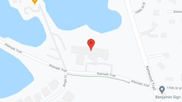 The Waters of Kingsley Shores and Kingsley Place in google map