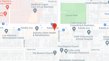 Katella Senior Living in google map