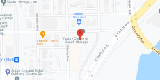 Victory Centre of South Chicago in google map