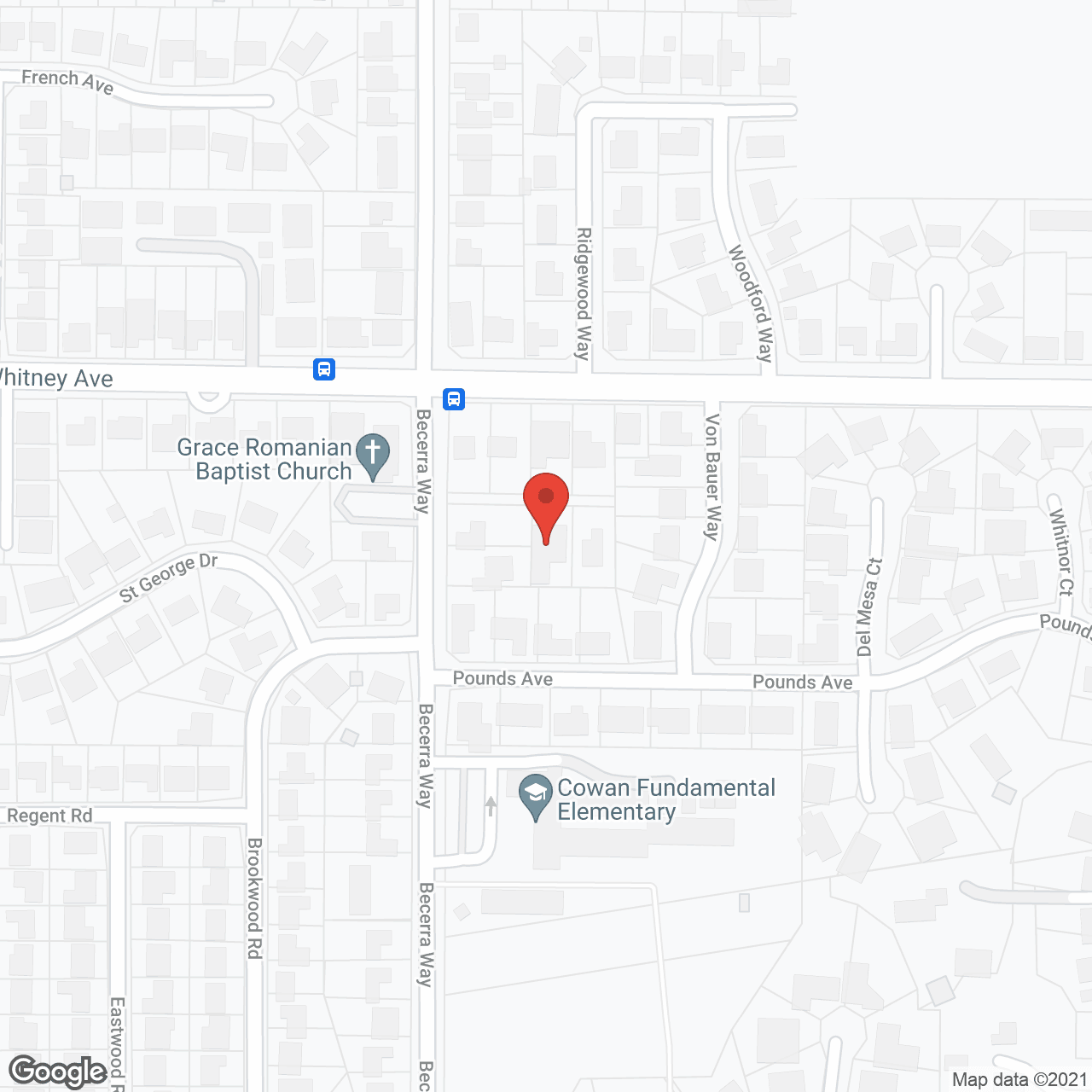 Becerra Home Care in google map