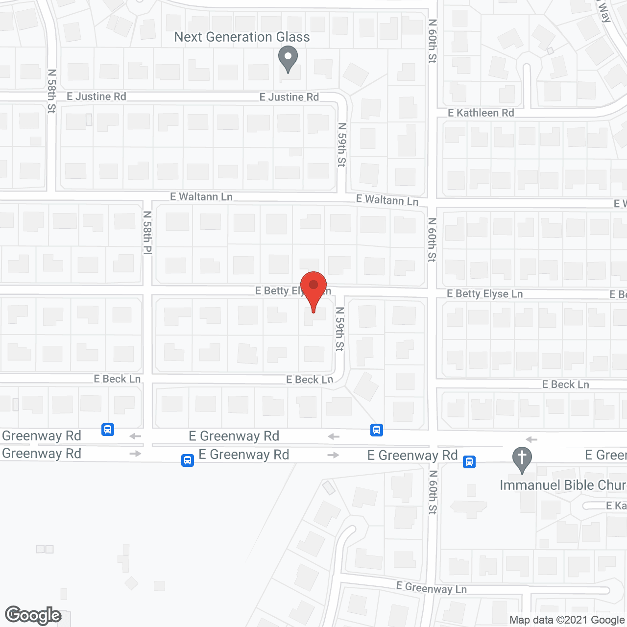 Golden Care Home in google map