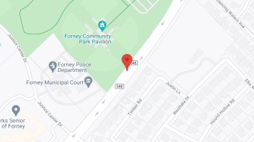 Pegasus Landing of Forney in google map