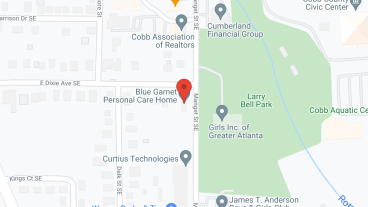 The Blue Garnet Personal Care Home in google map