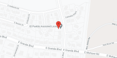 El Pueblo Assisted Living in google map
