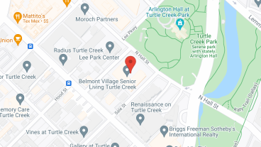 Belmont Village Turtle Creek in google map