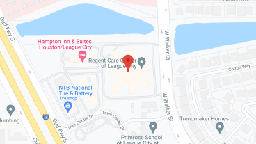 The Heights at League City in google map