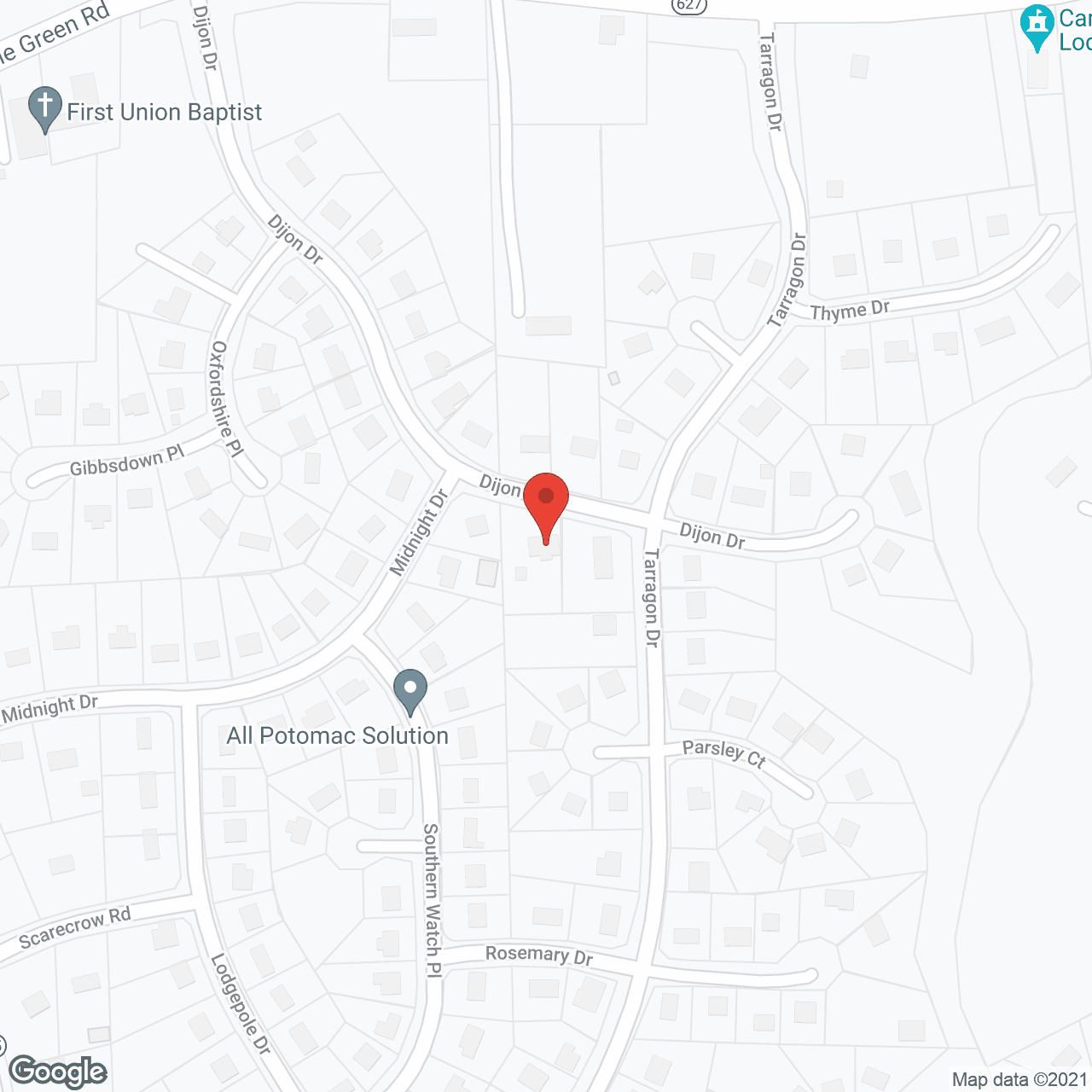 The Haven Assisted Living at Dijon in google map