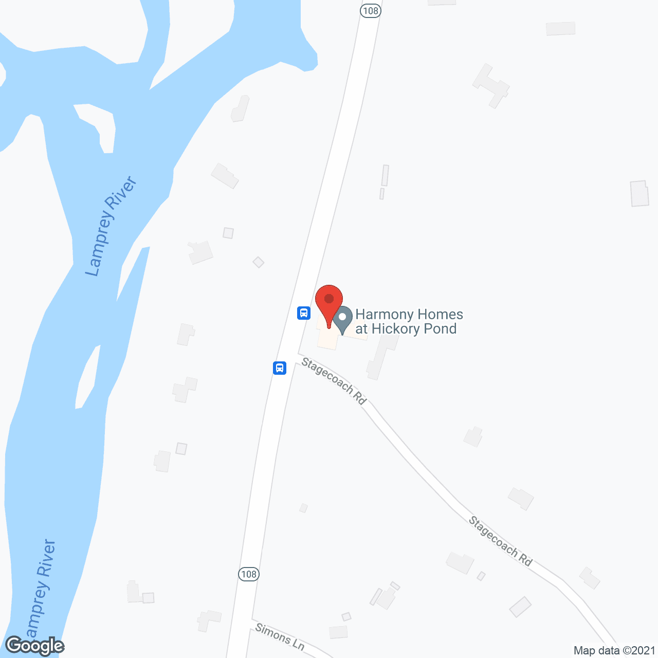 Harmony Homes at Hickory Pond in google map