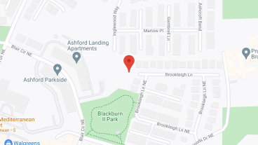 Ashford Landing in google map