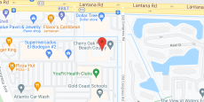 Cherry Oak Palm Beach County in google map