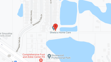 Shiela's Home Care in google map