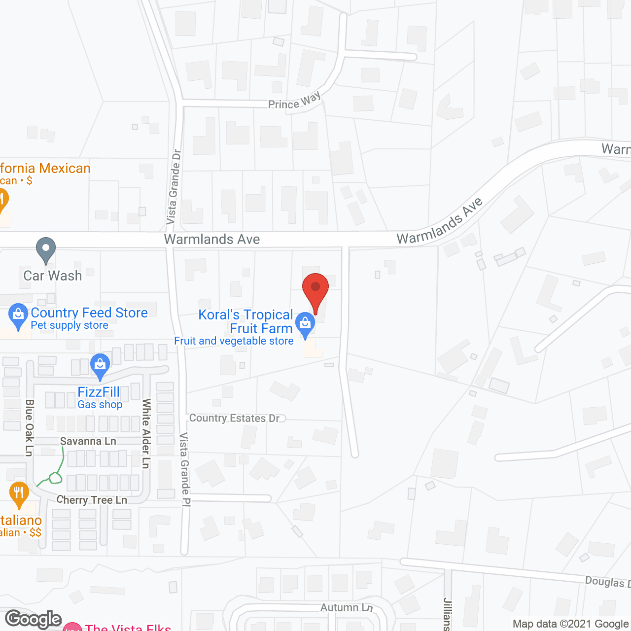 New Dawn Eldercare in google map