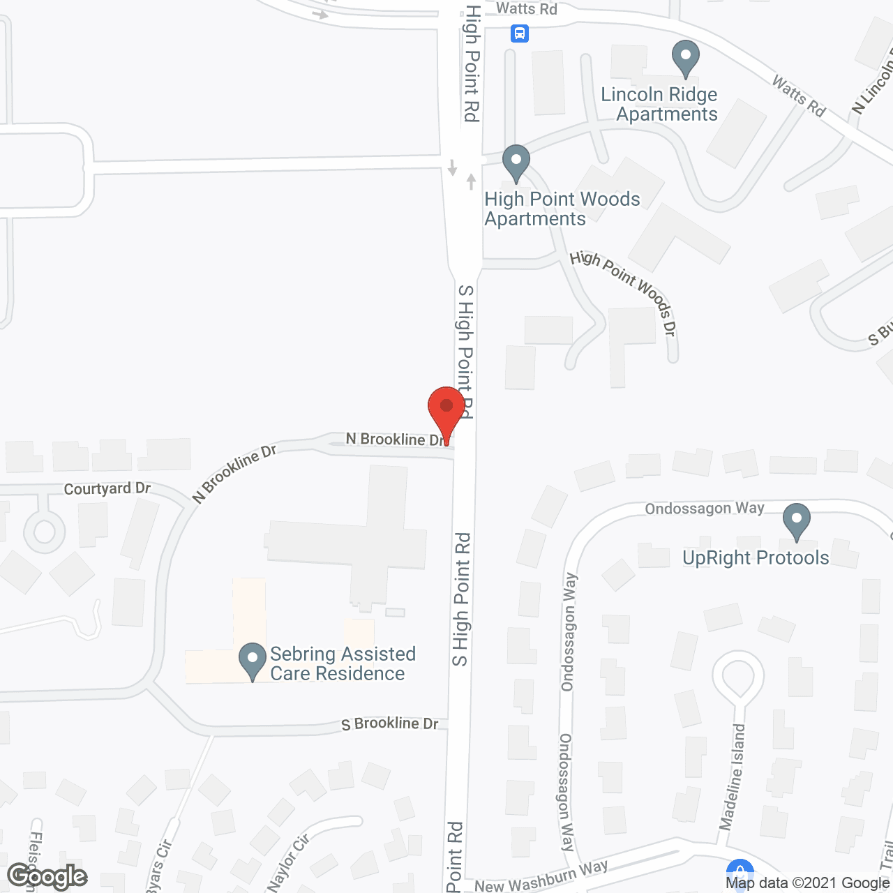 The Terraces at Coventry Village in google map