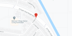 Sunrise of North Scottsdale in google map