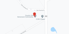 Country Club Retirement Community in google map