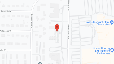 Parkwood Village and The Landing in google map