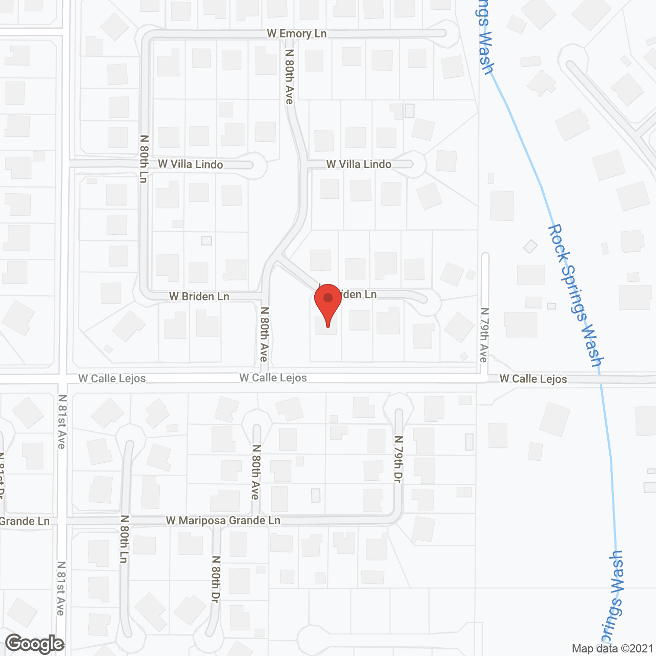 Silver Crest Assisted Living in google map