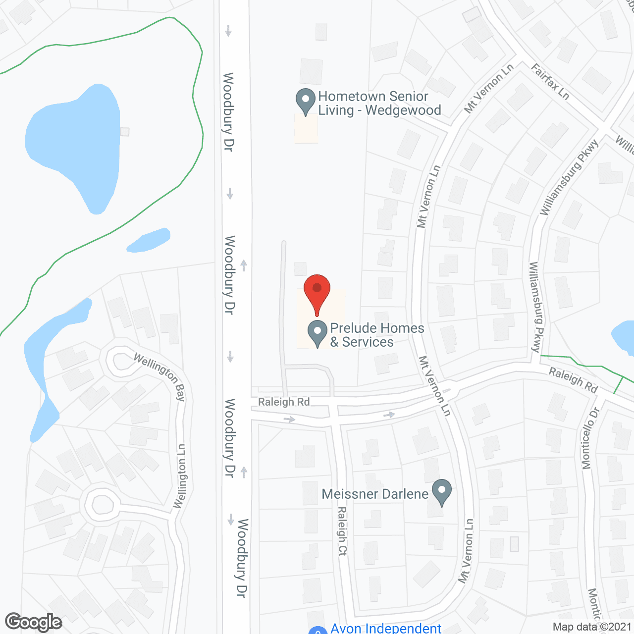 Woodbury South Cottages in google map