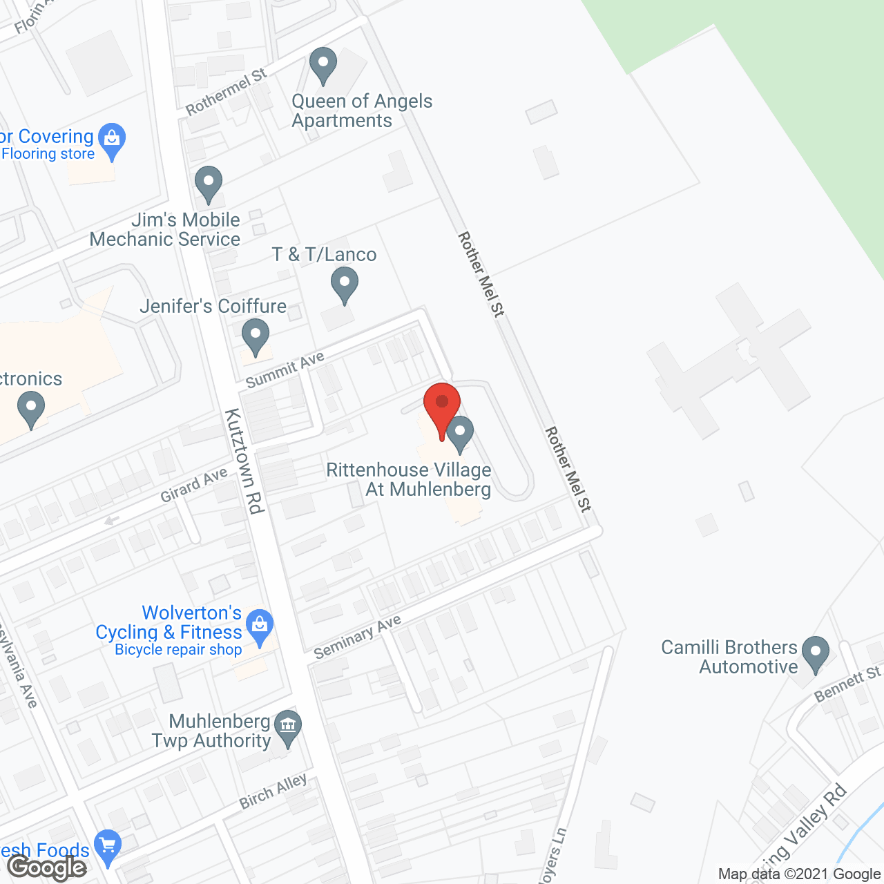 Laurel Pointe Senior Living in google map