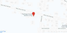 The White House at Mary Alice Park in google map