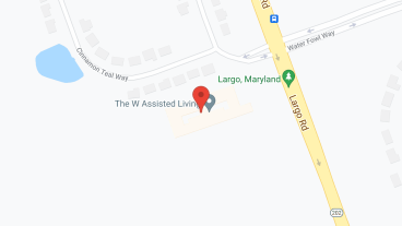 The W Assisted Living in google map