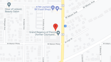 The Grand Regency of Peoria in google map