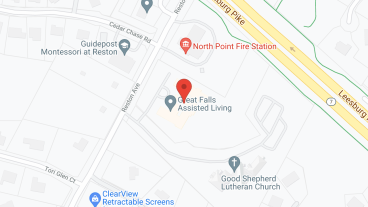 Great Falls Memory Care by Artis in google map