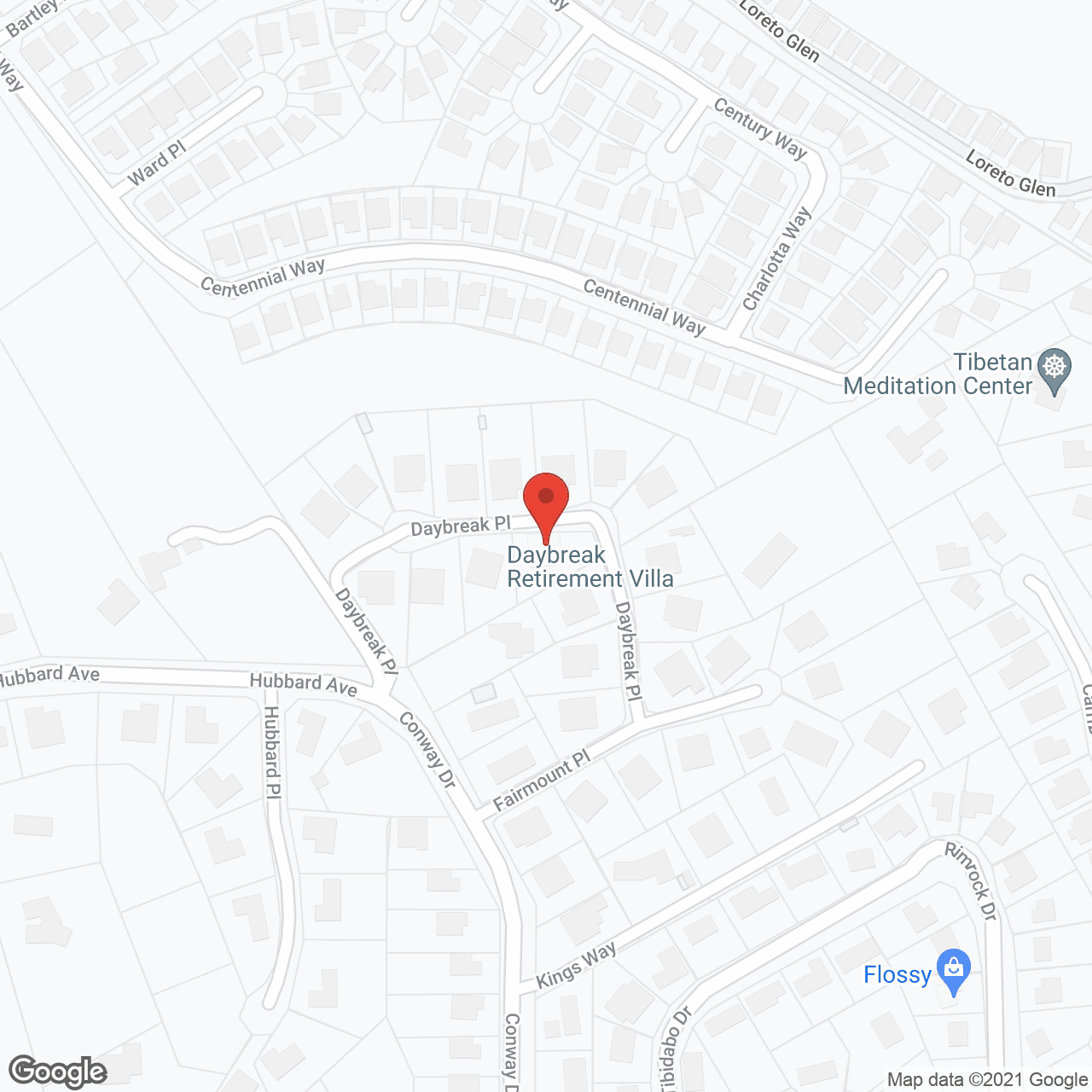 Daybreak Retirement Villa in google map