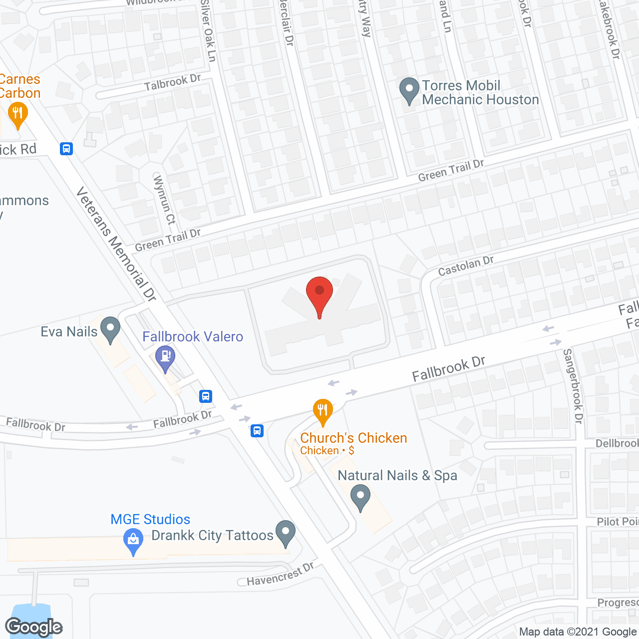 Capstone Healthcare Estates Wellness and Rehabilitation in google map