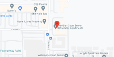 Meridian Court in google map