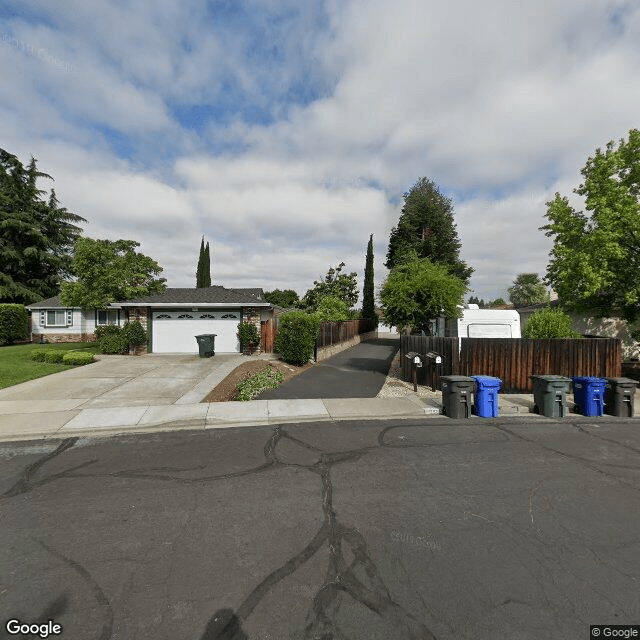 street view of Sunny Care Home