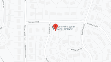 Belmont in google map