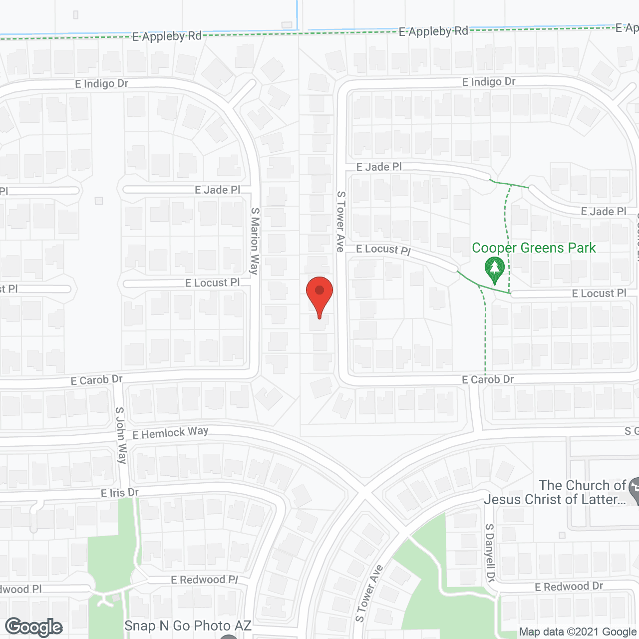 Desert Oasis Assisted Living in google map