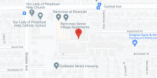 Raincross Senior Village in google map