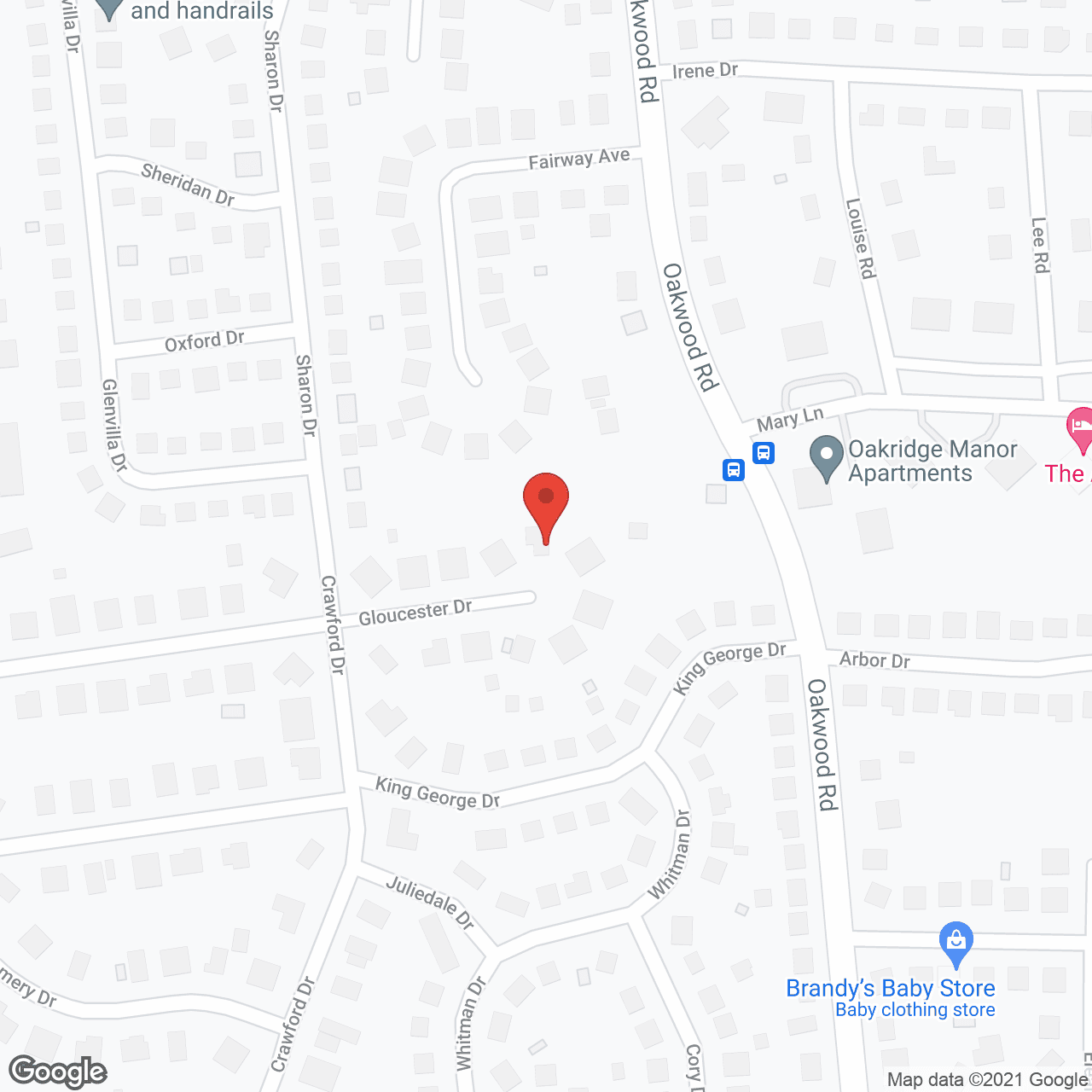 Family Home Care in google map