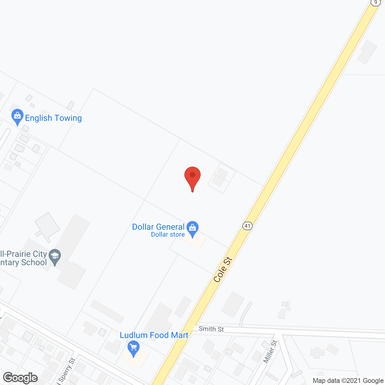 Villas at Bushnell in google map