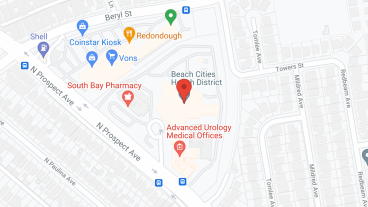 Silverado Beach Cities in google map